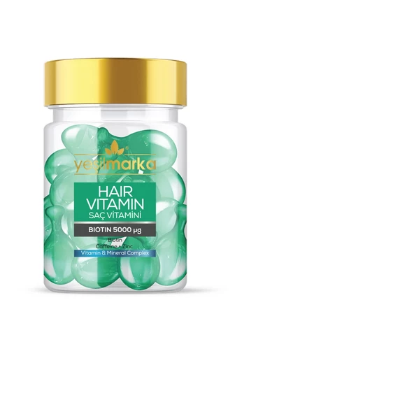 Yeşil Marka Hair Vitamin 30 capsül - 2
