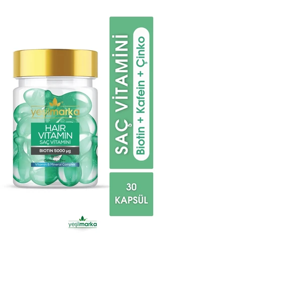 Yeşil Marka Hair Vitamin 30 capsül