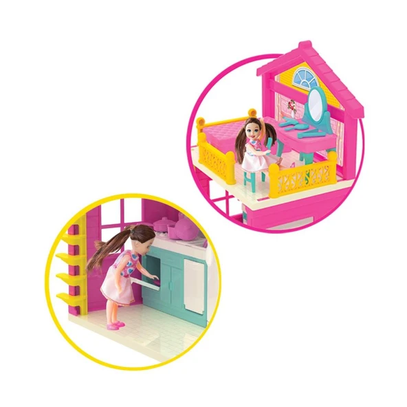 Nessiworld 03661 LOLA NIN EVİ 2 KATLI - Resim 12