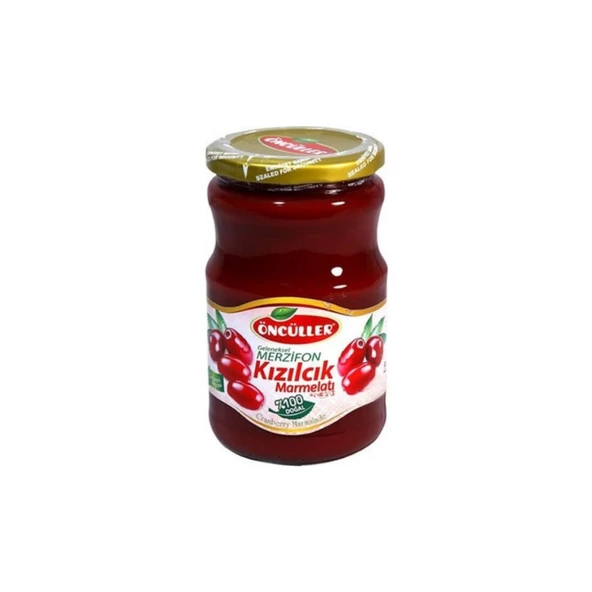 Öncüller Kızılcık Marmelatı 630 gr