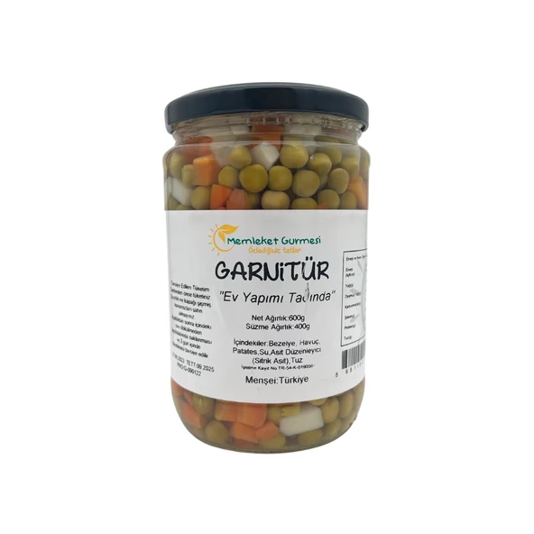 TL Garnitür Konservesi 590 gr (660 cc) MG