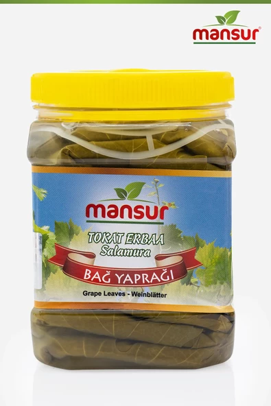 Mansur Tokat Erbaa Salamura Yaprak 600 gr