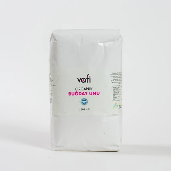 Vafi Organik Buğday Unu 1 kg MG