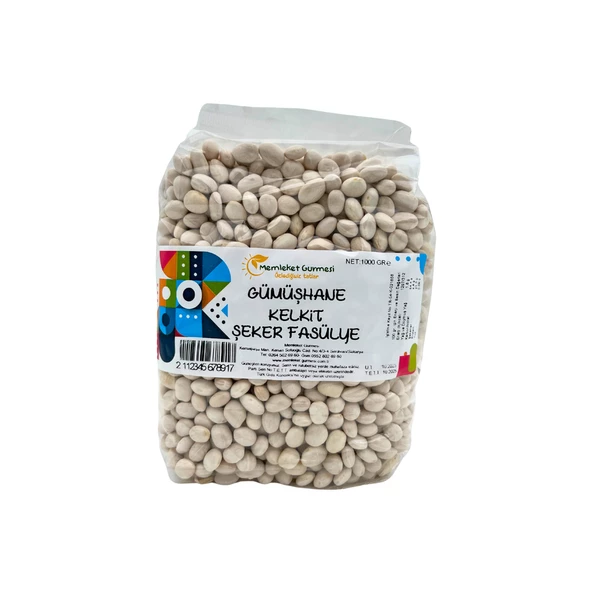 Gümüşhane Kelkit Şeker Fasülye 1000 g