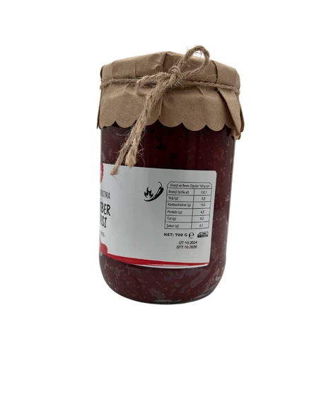 Antep Güneş Kurutma Acı Biber Salçası 700 GR - 3