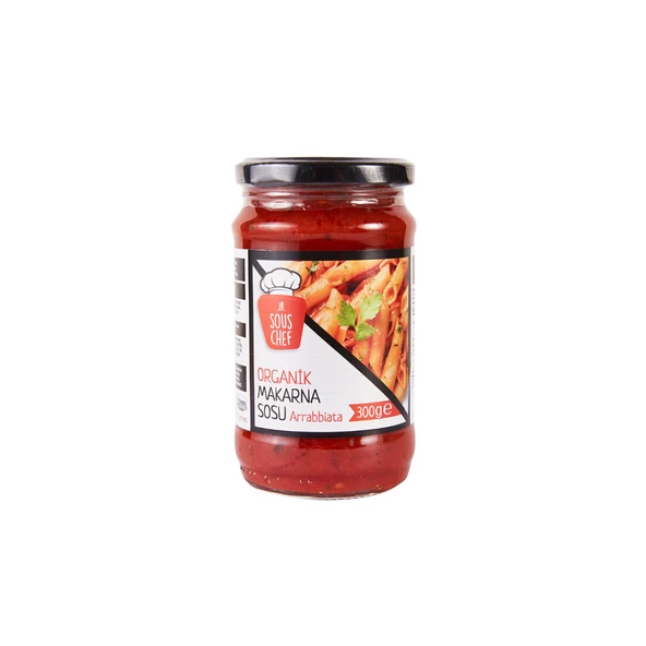 Jr. Sous Chef Organik Makarna Sosu Arrabbiata 300 gr