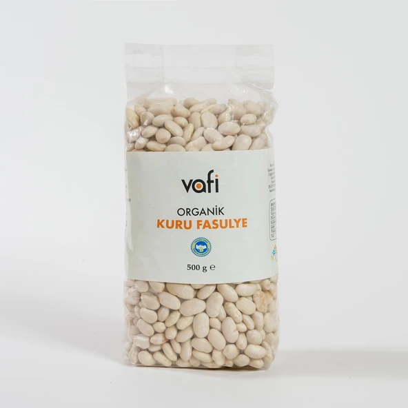 Vafi Organik Kuru Fasülye 500 gr MG