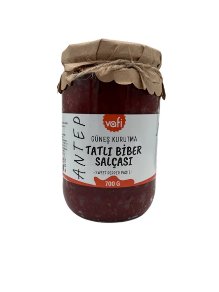 Antep Güneş Kurutma Tatlı Biber Salçası 700 GR - 3