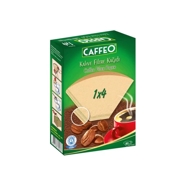 Caffeo 1x4 Filtre Kahve Kağıdı 80 Adet