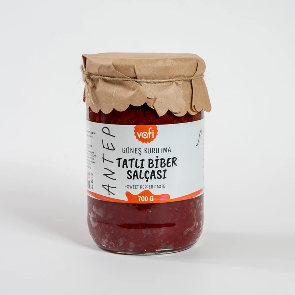 Vafi Antep Güneş Kurutma Tatlı Biber Salçası 700 GR ürün görseli 1