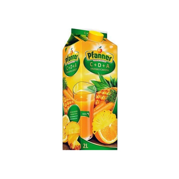 Pfanner C+D+A Meyve Suyu 2 lt