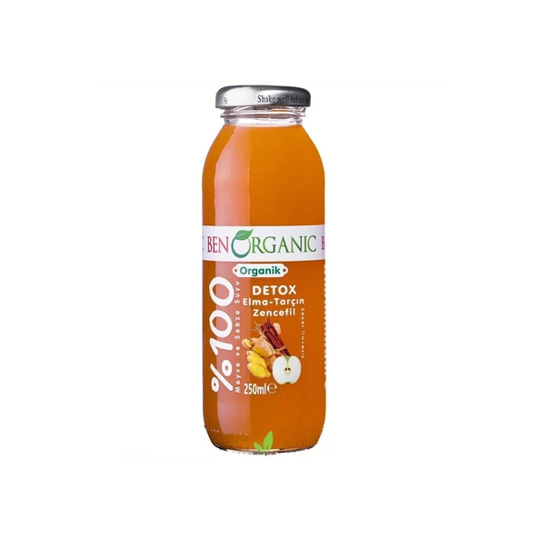 Benorganik Organik Detox Suyu 250 ml