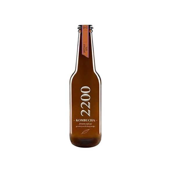 2200 Kombucha Şeftali Gül 330 ml