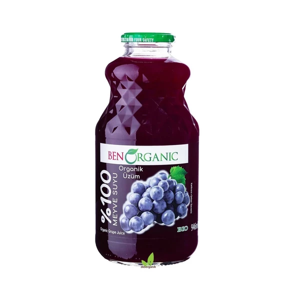 Benorganik Organik Üzüm Suyu 946 ml