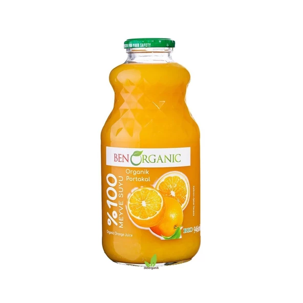 Benorganik Organik Portakal Suyu 946 ml