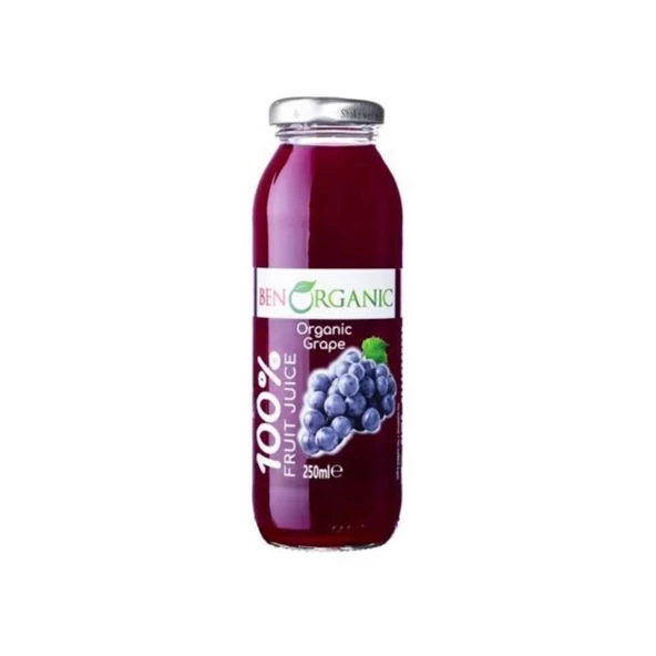 Benorganik Organik Üzüm Suyu 250 ml