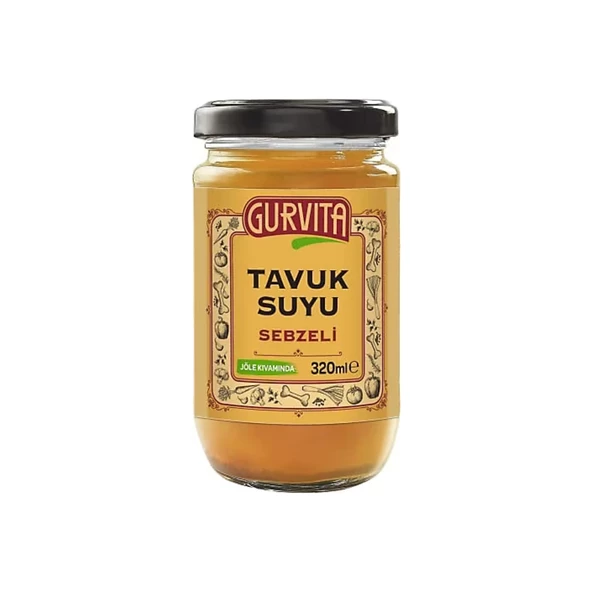 Gurvita Tavuk Suyu (Sebzeli) 320 ml