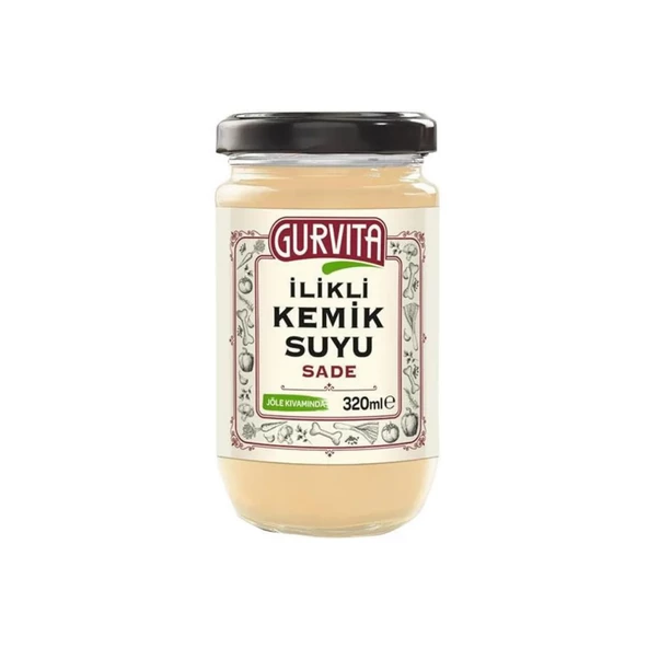 Gurvita Sade İlikli Kemik Suyu 320 ml