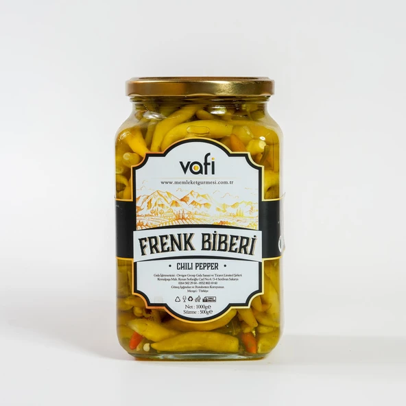 Frenk Biberi Turşusu 500 gr - 1