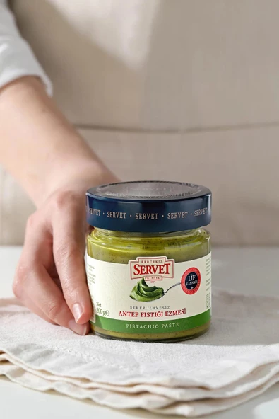 Servet Şekersiz Antep Fıstığı Ezmesi 200 gr