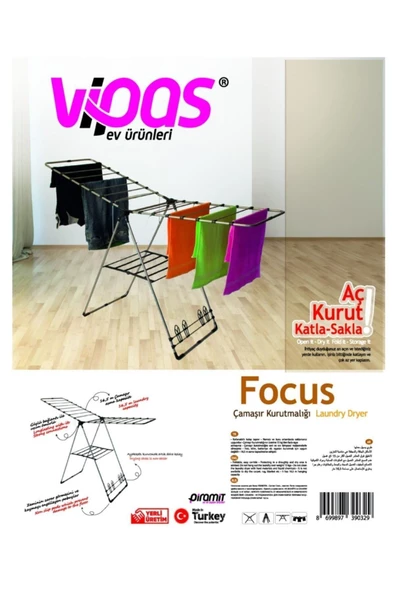 Vipas VİPAS VİPAS FOCUS ÇAMAŞIR KURUTMALIĞI - 2