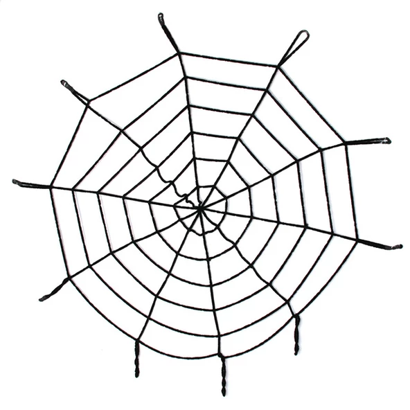 Nessiworld Halloween Cadılar Bayramı Örümcek Ağ Dekor Siyah 1.5 Metre - 1