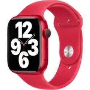 Apple Watch 45mm Spor Kordon Kırmızı MP7J3ZM/A - 2