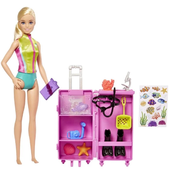 HMH26 Barbie Deniz Biyoloğu Oyun Seti