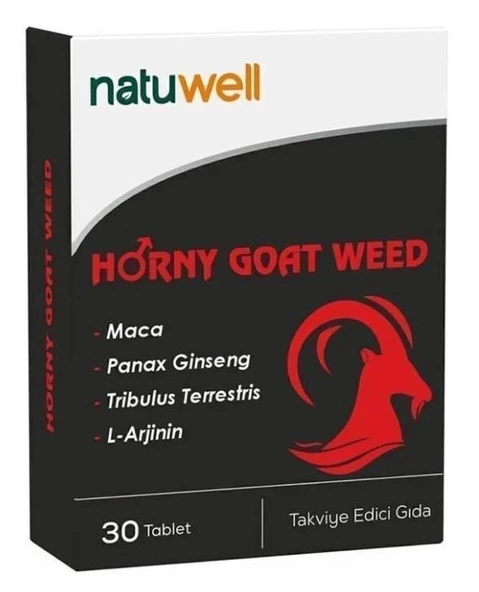 Natuwell Horny Goat Weed 30 Tablet