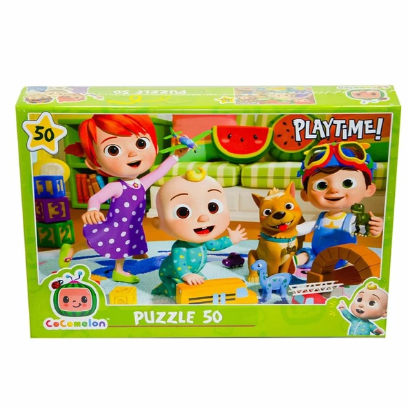 CO7780 Cocomelon 50 Parça 2 - Utku Oyuncak - 1