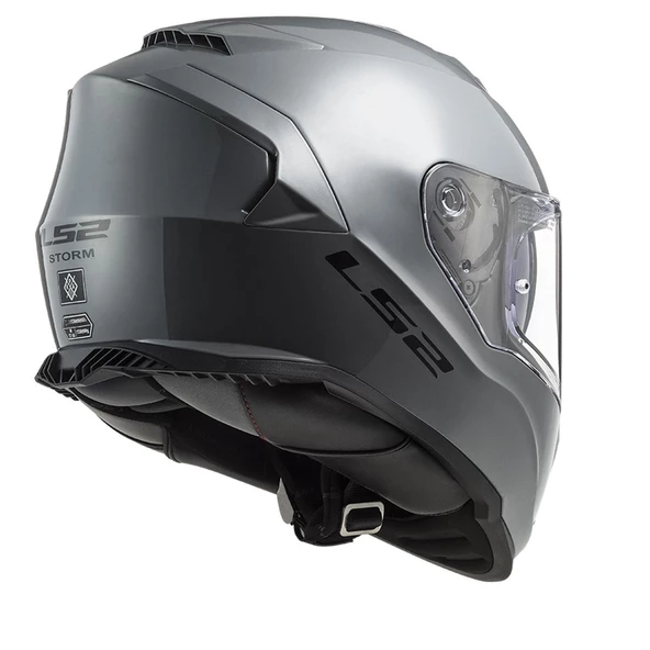 LS2 STORM 2 NARDO MOTOSİKLET GRİ KASK - 3