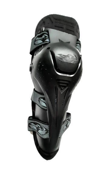 Kobra Motosiklet Mafsallı Dizlik Siyah - Resim 4