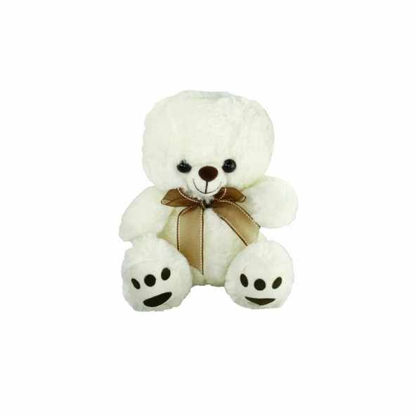 PABX21957-20 Peluş Ayı Kurdelalı 20 cm -Vardem - 1