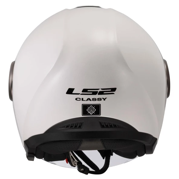 LS2 CLASSY BEYAZ KASK - Resim 4