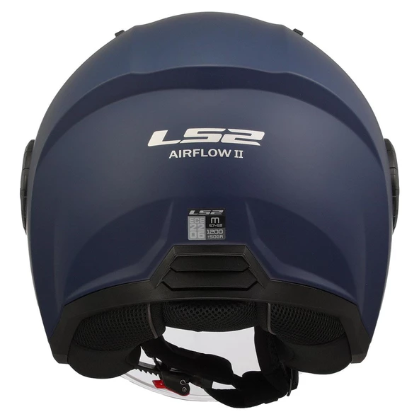 LS2 AIRFLOW 2 MAT NAVY MAVİ KASK - 4