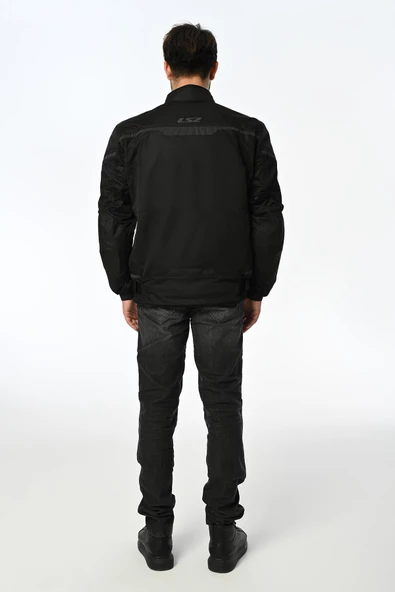 LS2 RIVA YAZLIK MONT SİYAH - Resim 7