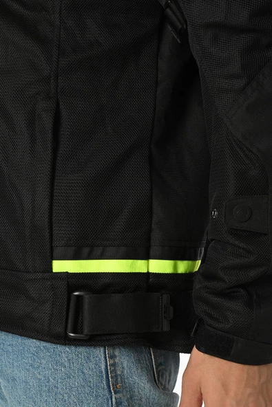 LS2 RIVA MONT YAZLIK SİYAH-NEON SARI - 6