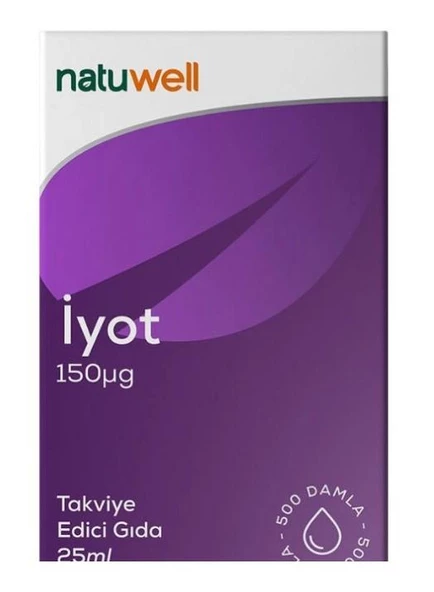 NATUWELL IYOT 150MCG 25ML DAMLA