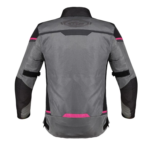 LS2 RIVA KADIN MONT YAZLIK SİYAH-GRİ-PEMBE - 2