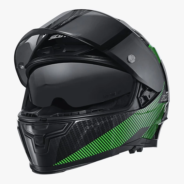 SCOYCO GHOST KAPALI KASK - 2