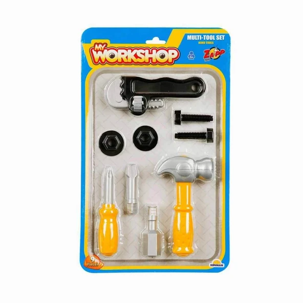 3719 Zapp Toys My Workshop Tamir Seti 9 Parça -Sunman - 6