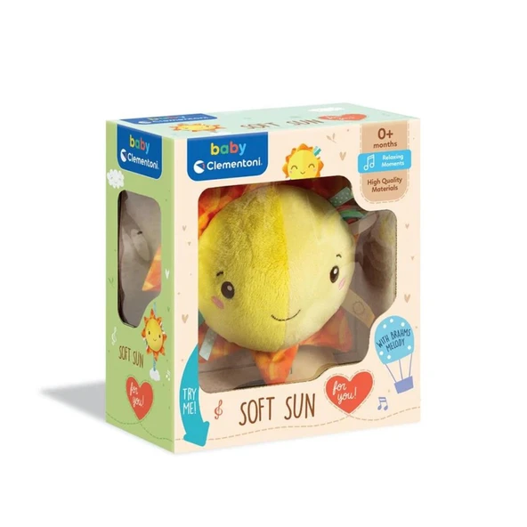 NessiWorld 17795 Baby Clementoni - Müzikli Pelüş Güneş - 5