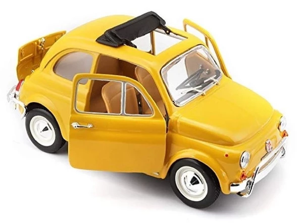 Nessiworld Bburago 1:24 Fiat 500L 1968 Model Araba
