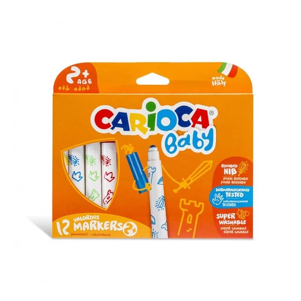 Nessiworld Carioca Keçeli Boya Kalemi 12'li - 8