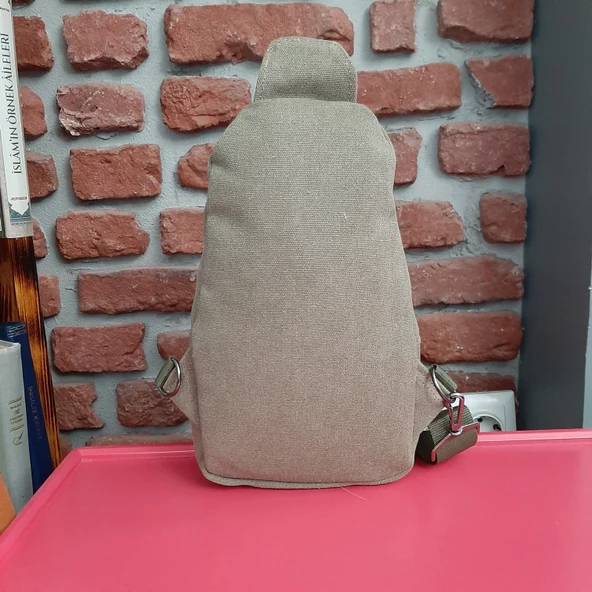 Escape Kanvas Çapraz Göğüs Çantası 3520 Gvn-0069 - 4