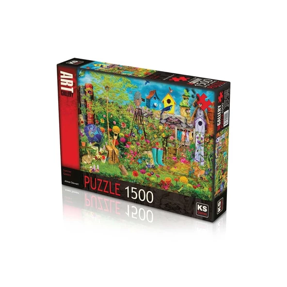 Nessiworld KS Summer Garden 1500 Parça Puzzle