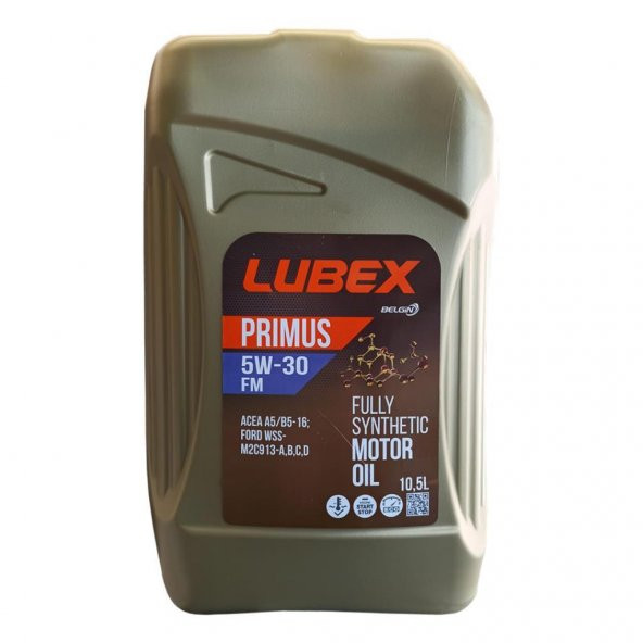 Lubex Primus Fm 5W-30 10.5 Lt Tam Sentetik Motor Yağı - 2