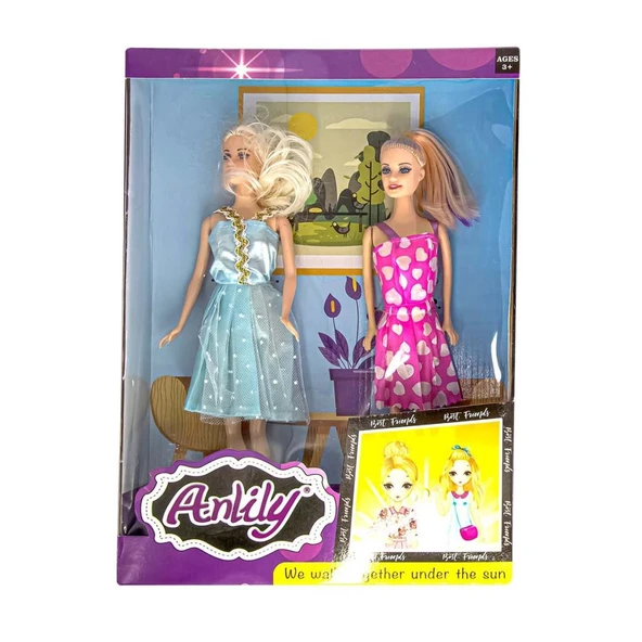 Nessiworld Anlily 2'li Bebek - 3