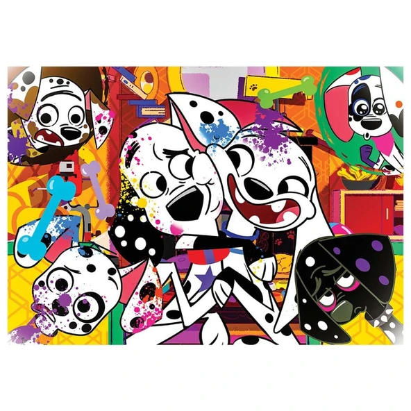 Nessiworld KS Dalmatian 100 Parça Puzzle - 4