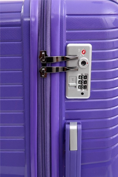 ÇÇS Mor Valiz Orta Boy Tsa Şifreli - 5